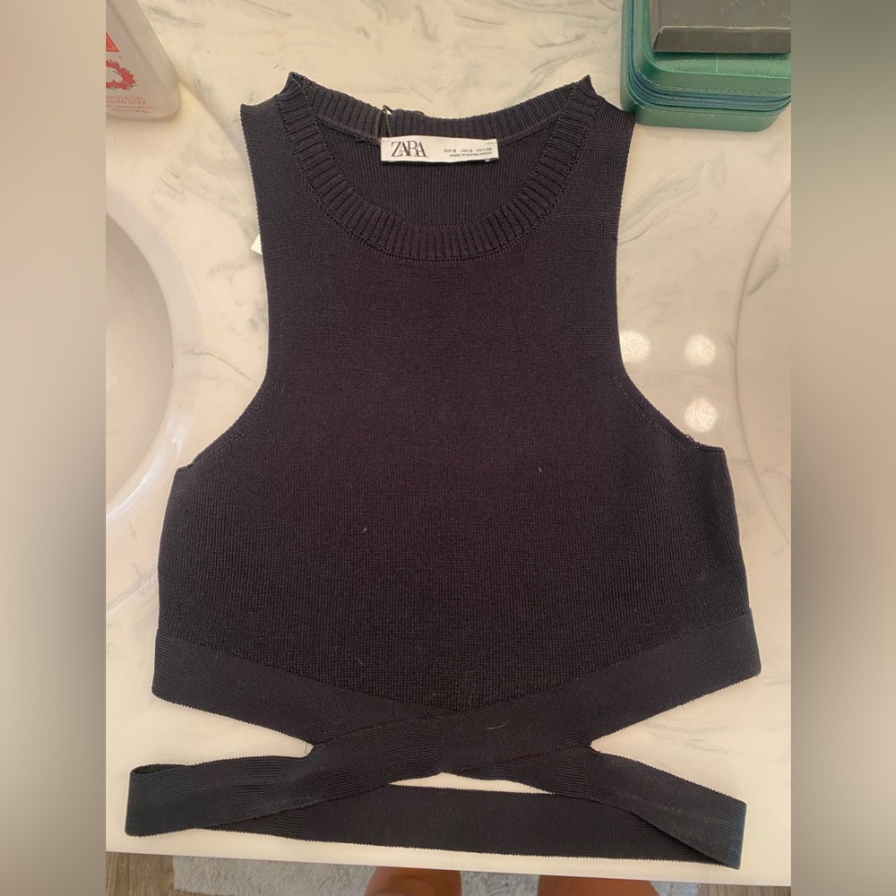 BNWT Zara black tank top - Picture 2 of 5